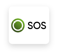 Logo for SOS